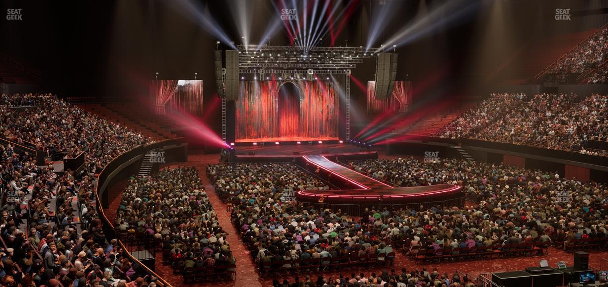 Kia Forum - Section 134 Seat View