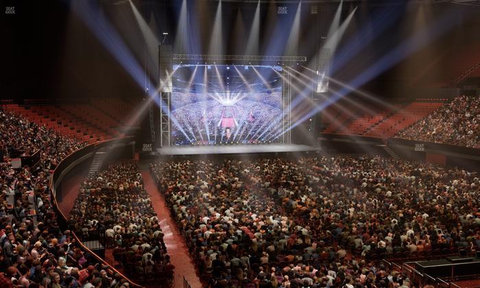 Kia Forum - Section 134 Seat View