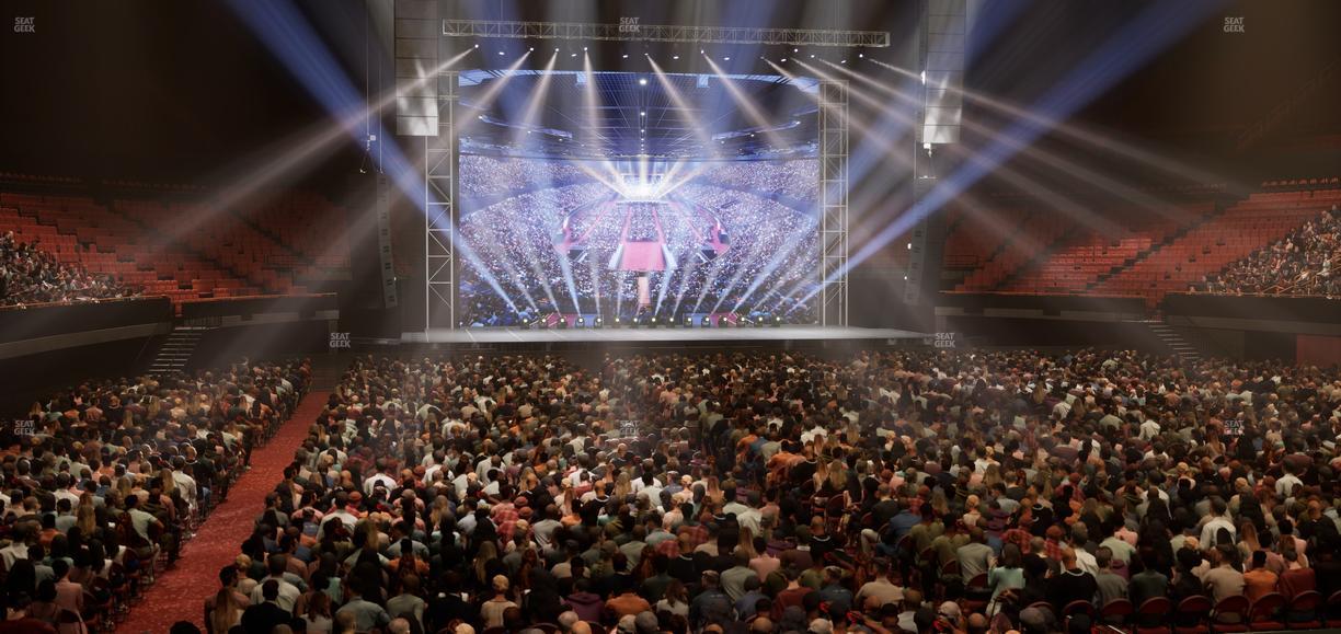 Kia Forum - Section 134 Seat View