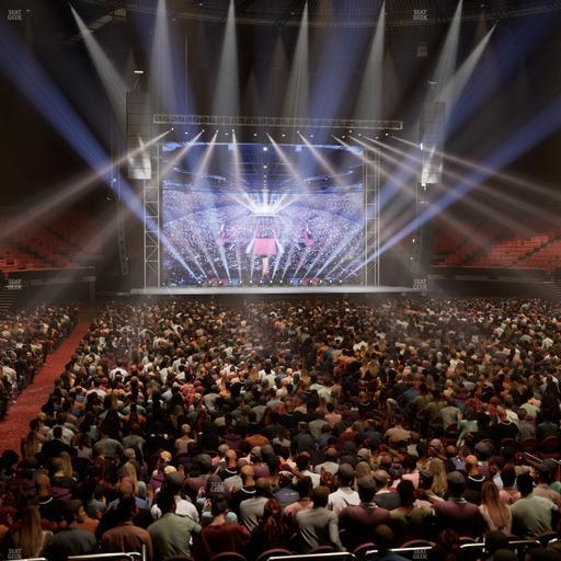 Kia Forum - Section 134 Seat View