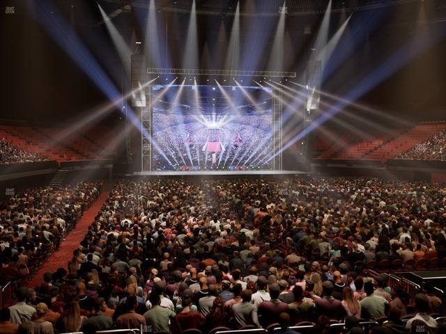 Kia Forum - Section 134 Seat View