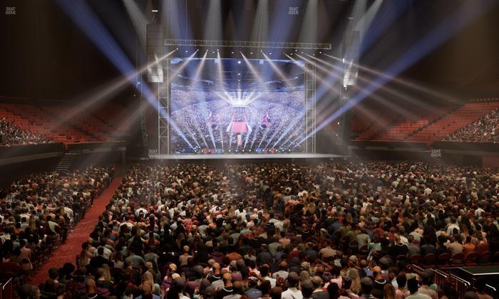 Kia Forum - Section 134 Seat View