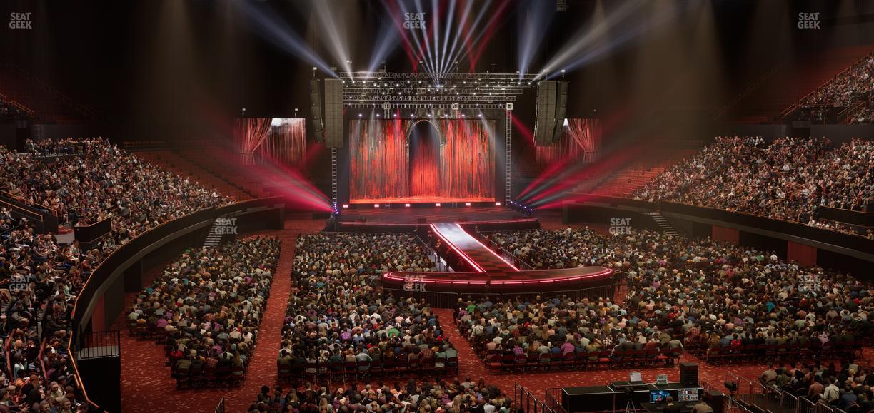 Kia Forum - Section 135 Wc Seat View