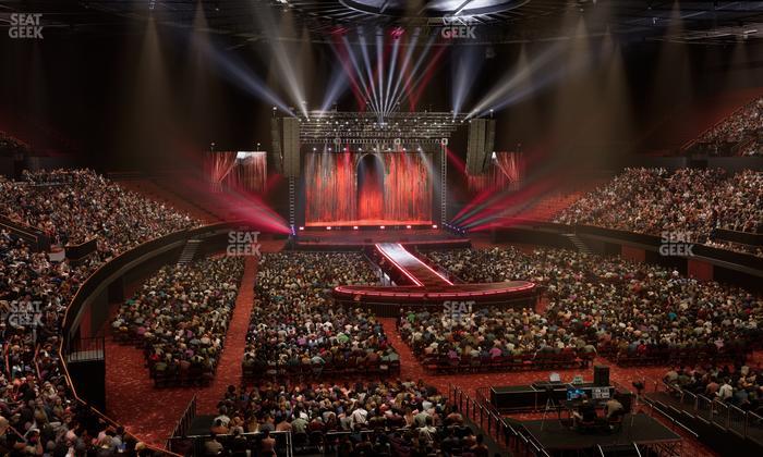 Kia Forum - Section 135 Wc Seat View