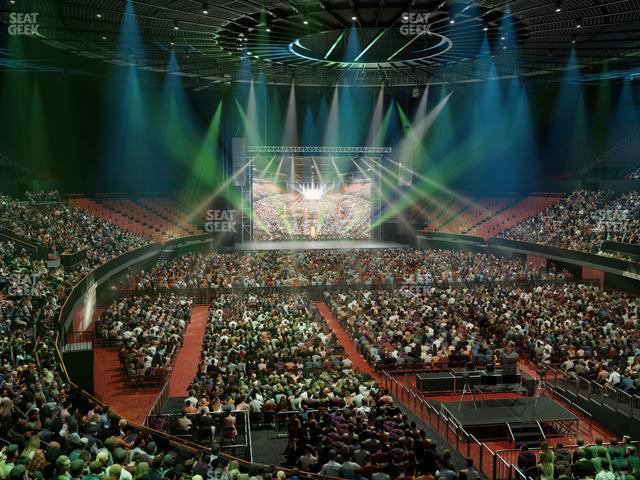 Kia Forum - Section 135 Wc Seat View