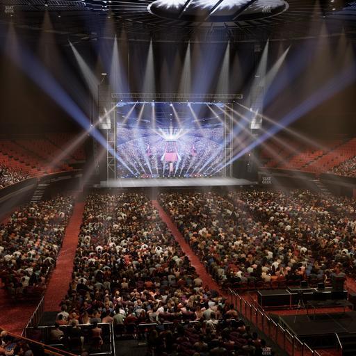 Kia Forum - Section 135 Wc Seat View