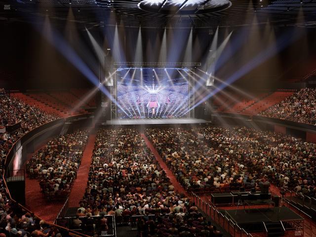 Kia Forum - Section 135 Wc Seat View