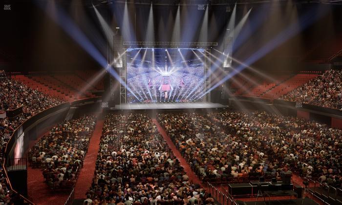 Kia Forum - Section 135 Wc Seat View