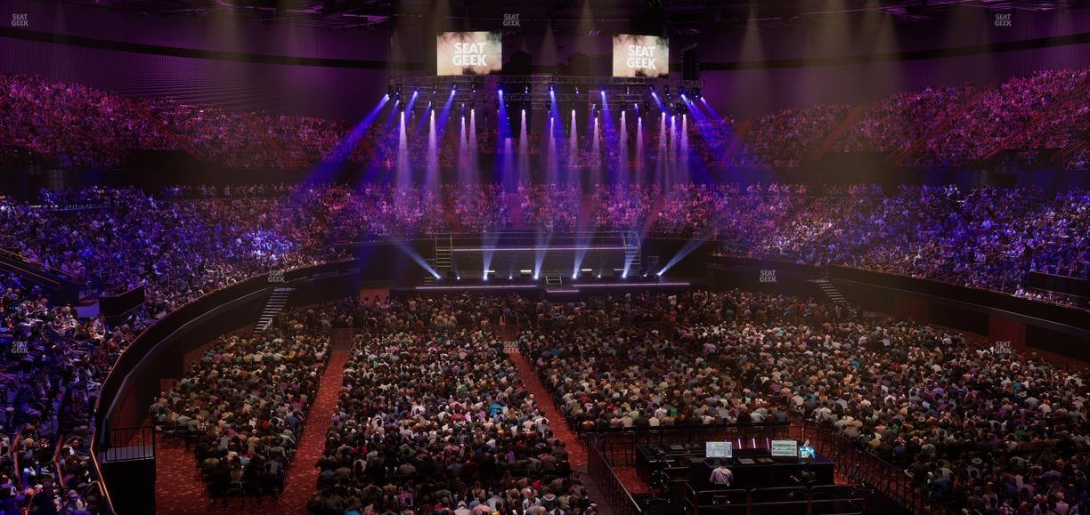 Kia Forum - Section 135 Wc Seat View