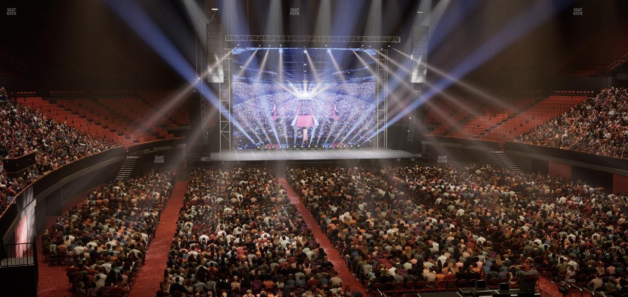 Kia Forum - Section 135 Seat View