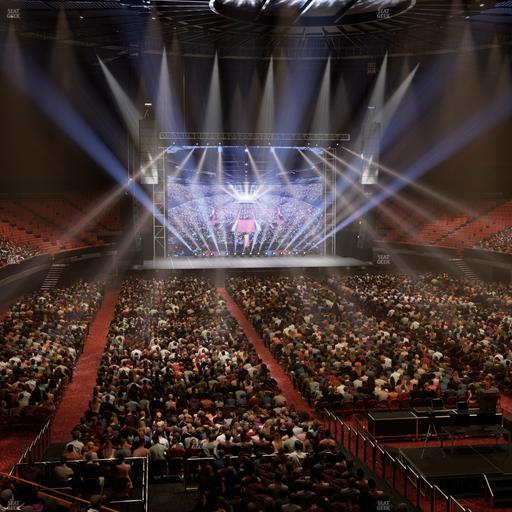 Kia Forum - Section 135 Seat View