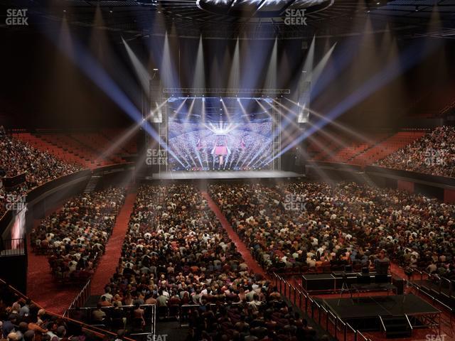 Kia Forum - Section 135 Seat View