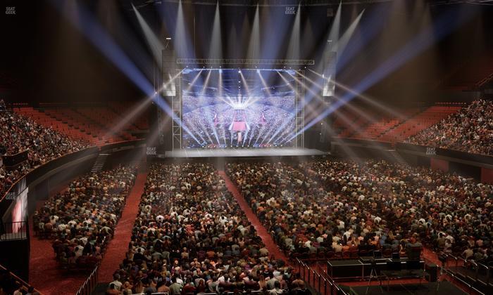 Kia Forum - Section 135 Seat View