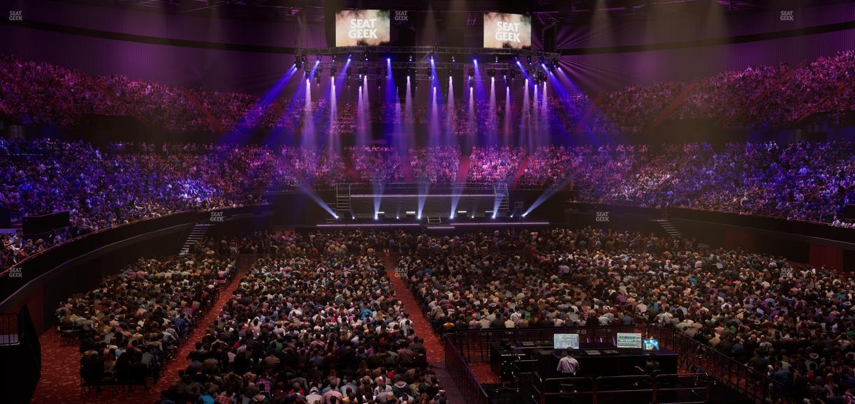 Kia Forum - Section 135 Seat View