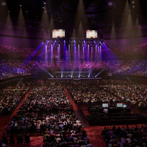 Kia Forum - Section 135 Seat View