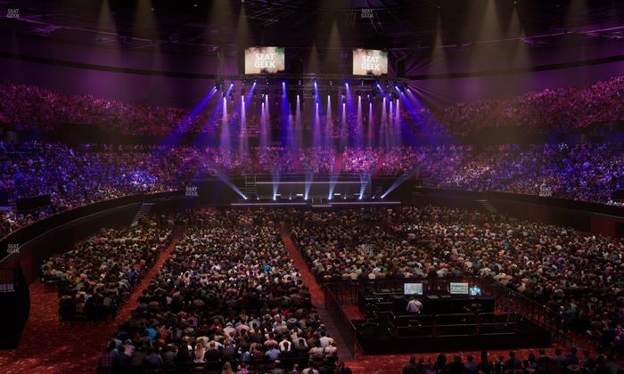 Kia Forum - Section 135 Seat View