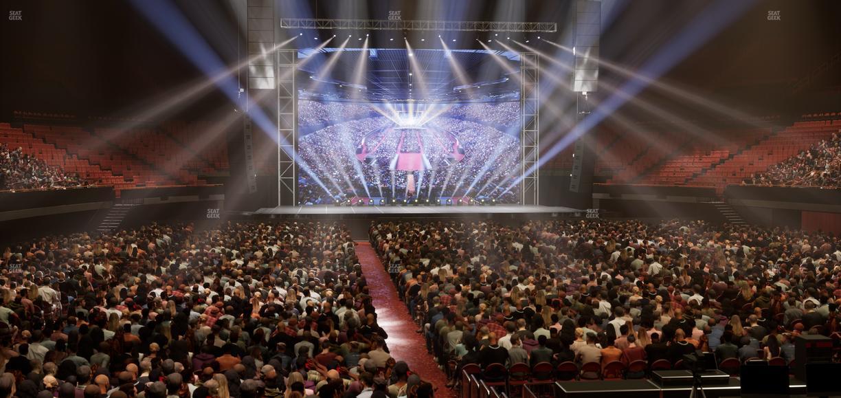 Kia Forum - Section 135 Seat View