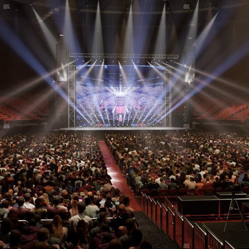 Kia Forum - Section 135 Seat View