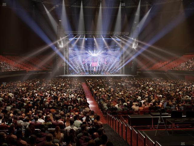 Kia Forum - Section 135 Seat View