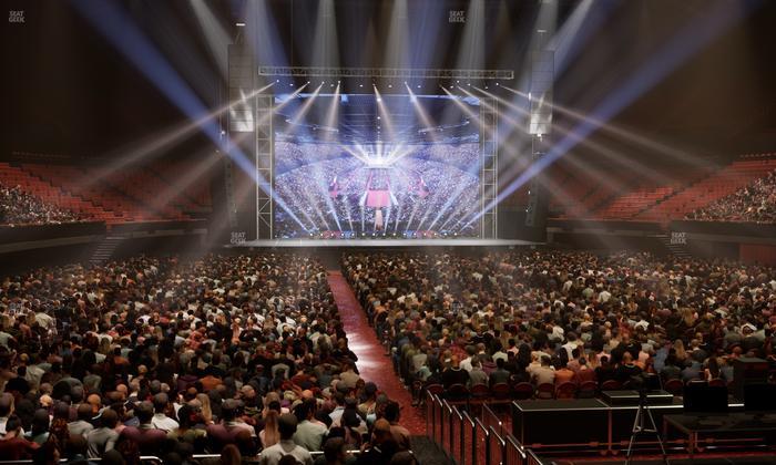 Kia Forum - Section 135 Seat View