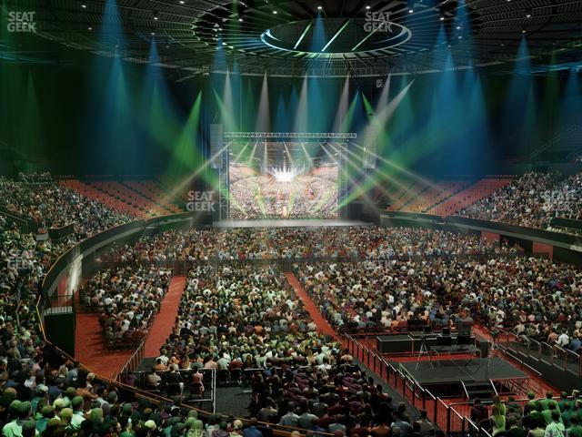 Kia Forum - Section 135 Seat View