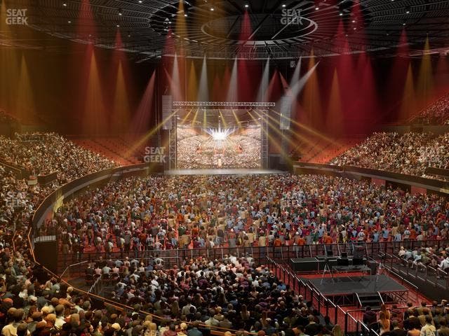 Kia Forum - Section 135 Seat View