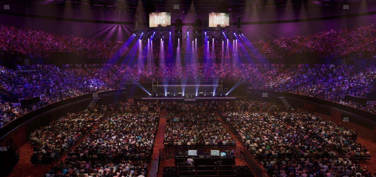 Kia Forum - Section 136 Wc Seat View