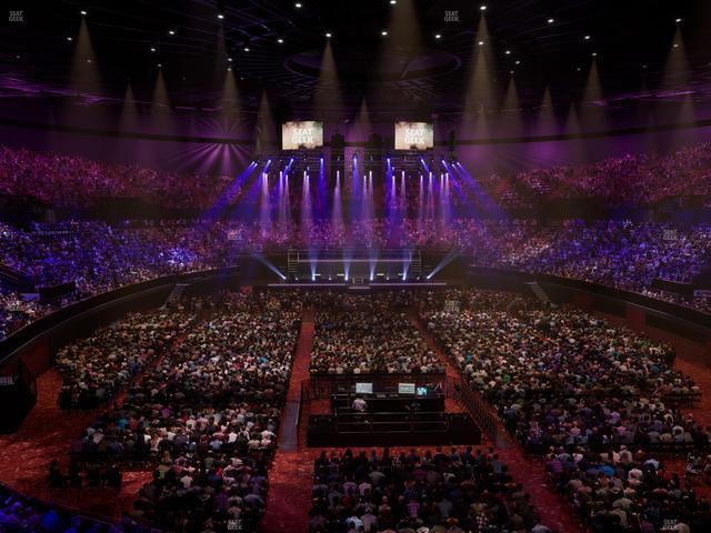 Kia Forum - Section 136 Wc Seat View