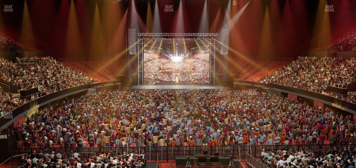 Kia Forum - Section 136 Wc Seat View