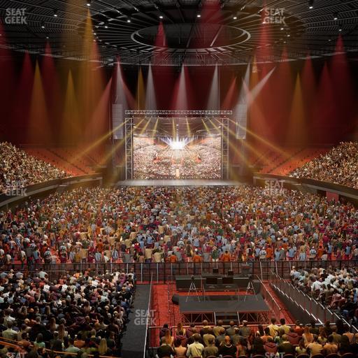 Kia Forum - Section 136 Wc Seat View