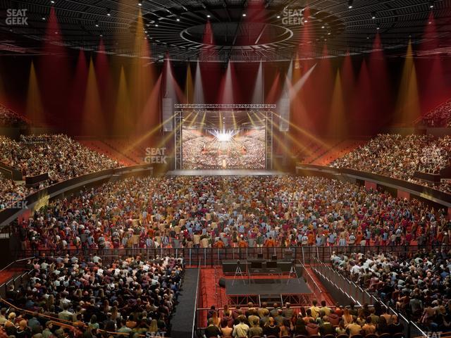 Kia Forum - Section 136 Wc Seat View