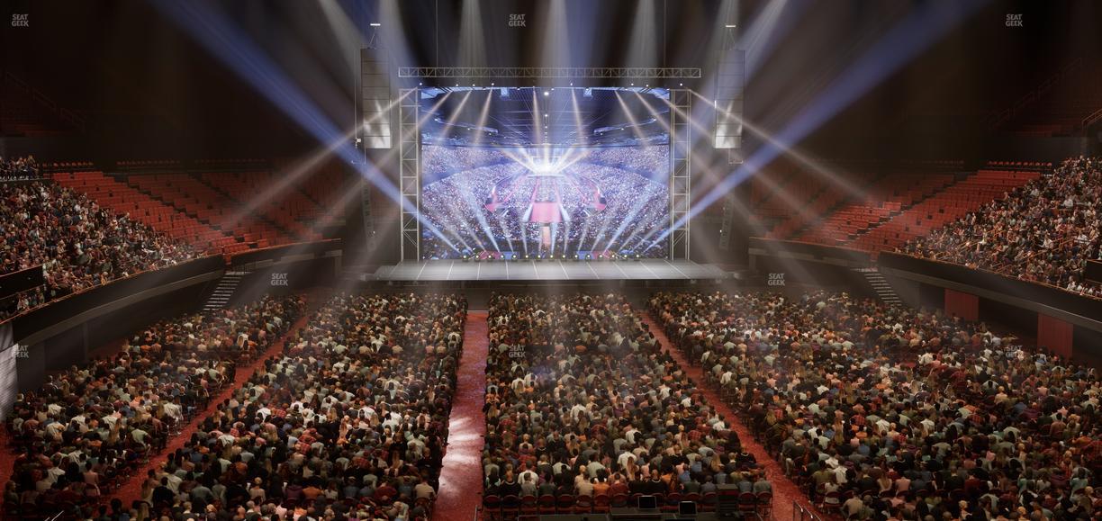 Kia Forum - Section 136 Wc Seat View