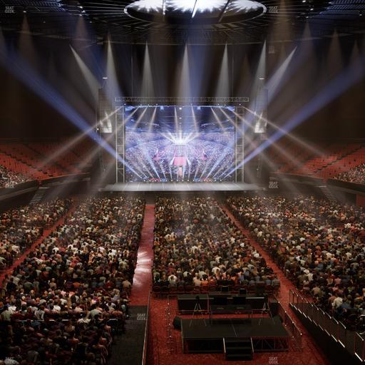 Kia Forum - Section 136 Wc Seat View