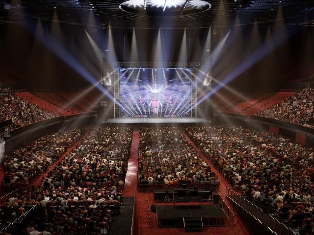 Kia Forum - Section 136 Wc Seat View