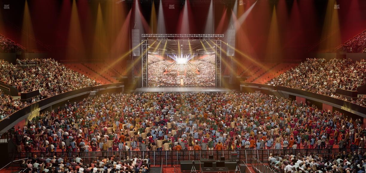 Kia Forum - Section 136 Wc Seat View