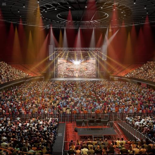 Kia Forum - Section 136 Wc Seat View