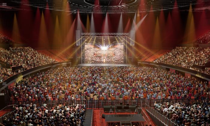 Kia Forum - Section 136 Wc Seat View