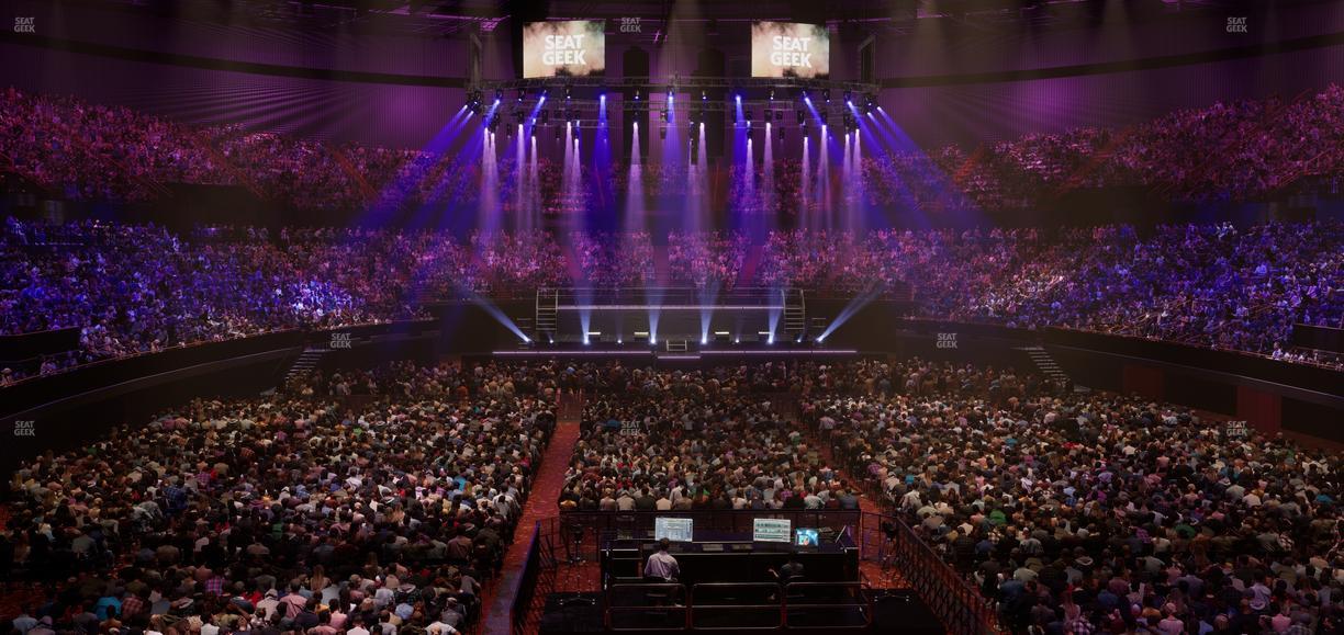 Kia Forum - Section 136 Seat View