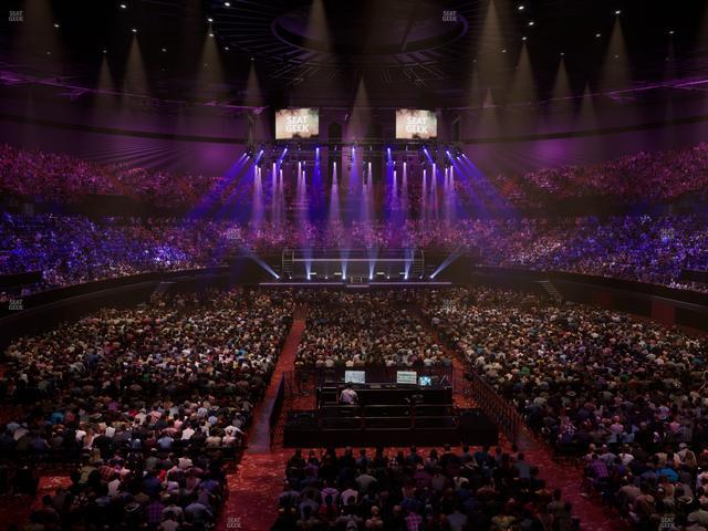 Kia Forum - Section 136 Seat View