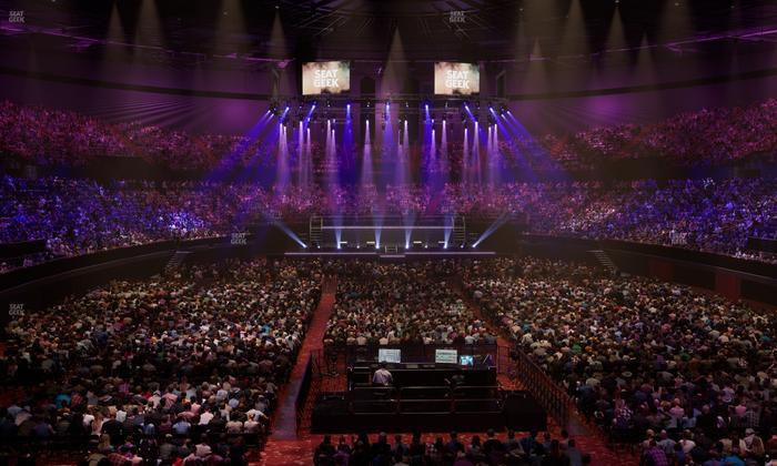 Kia Forum - Section 136 Seat View