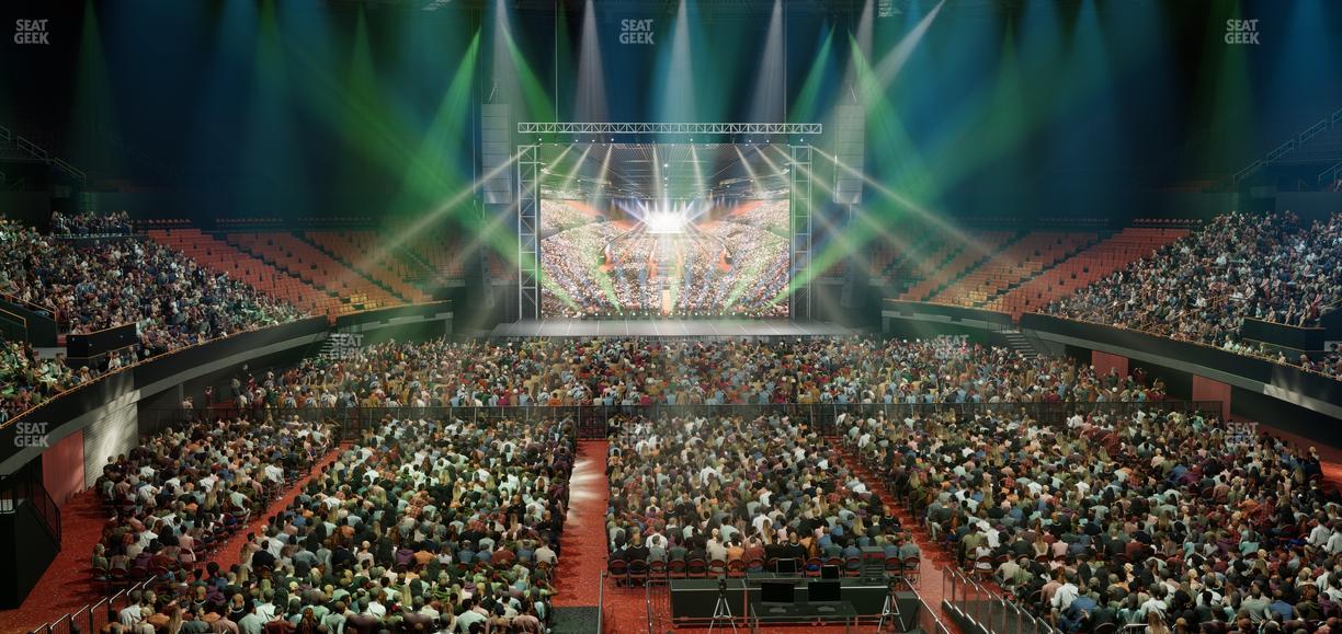 Kia Forum - Section 136 Seat View