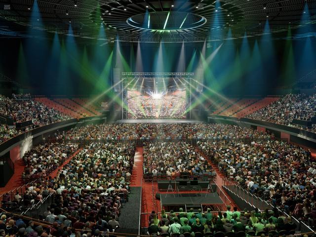 Kia Forum - Section 136 Seat View