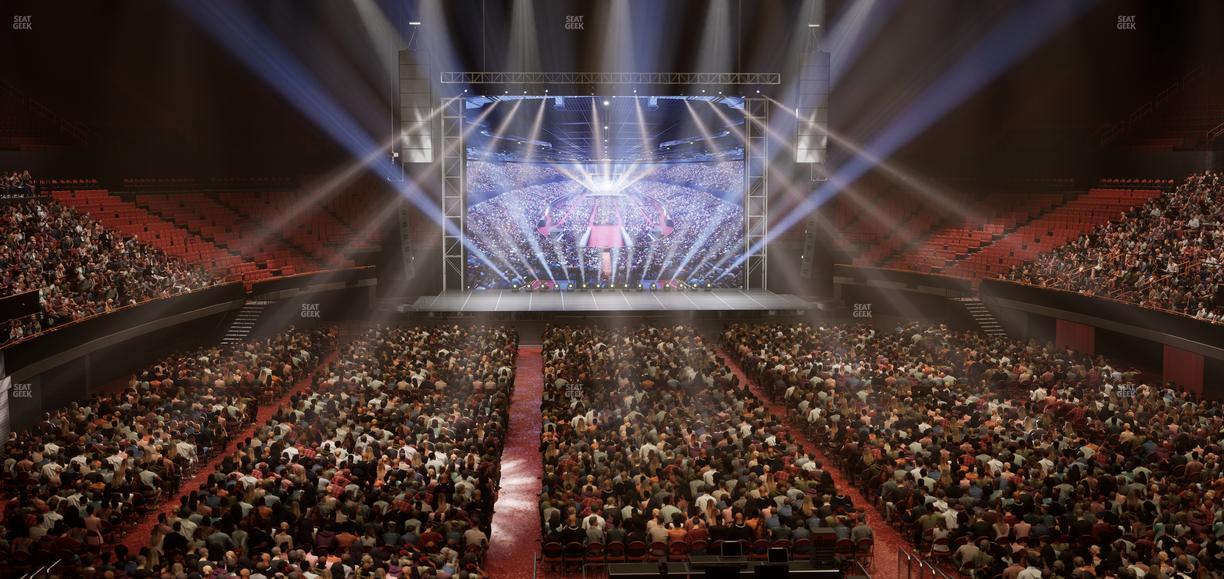 Kia Forum - Section 136 Seat View