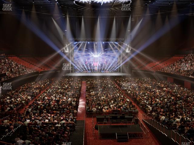 Kia Forum - Section 136 Seat View