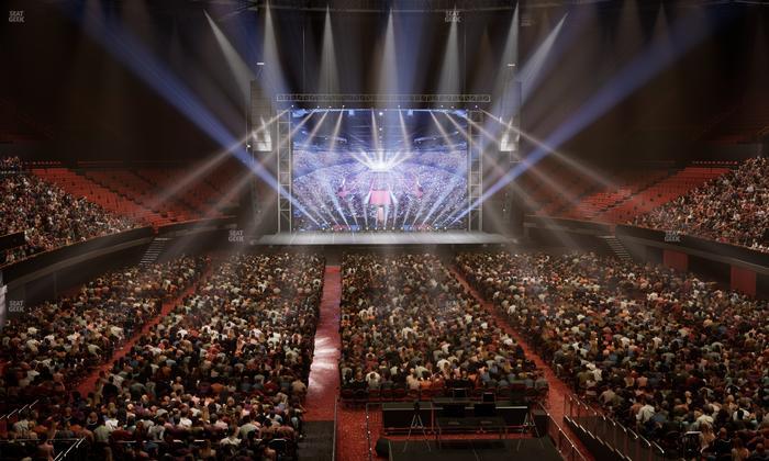 Kia Forum - Section 136 Seat View