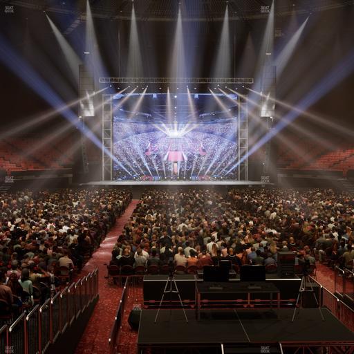 Kia Forum - Section 136 Seat View