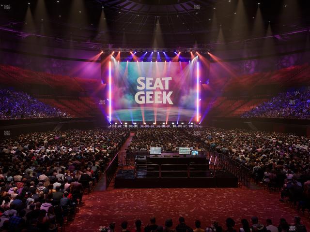 Kia Forum - Section 136 Seat View