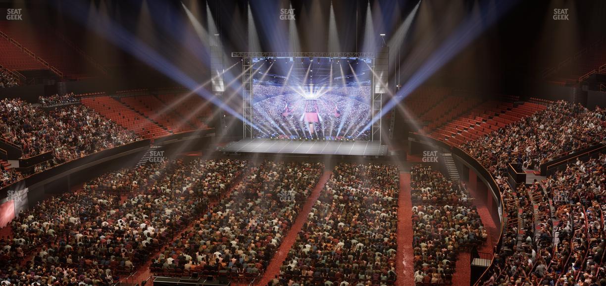 Kia Forum - Section 201 Seat View