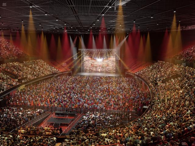 Kia Forum - Section 201 Seat View