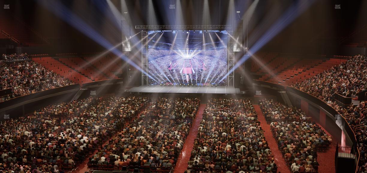 Kia Forum - Section 201 Seat View